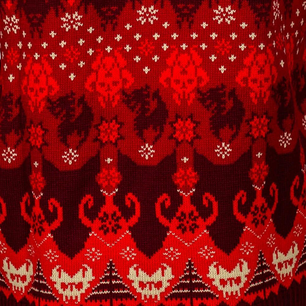 Warhammer Age Of Sigmar Christmas Sweater Soulblight Gravelords Size Xl
