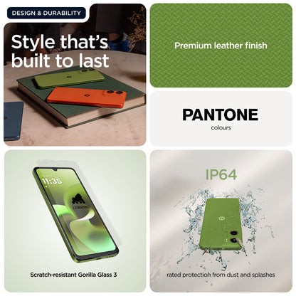 Motorola moto g06 17.5 cm (6.88") Dual SIM Android 15 4G USB Type-C 4 GB 128 GB 5200 mAh Green