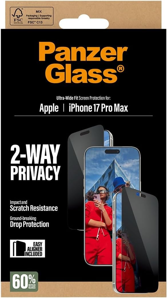PanzerGlass Privacy Protector iPhone 17 Pro Max