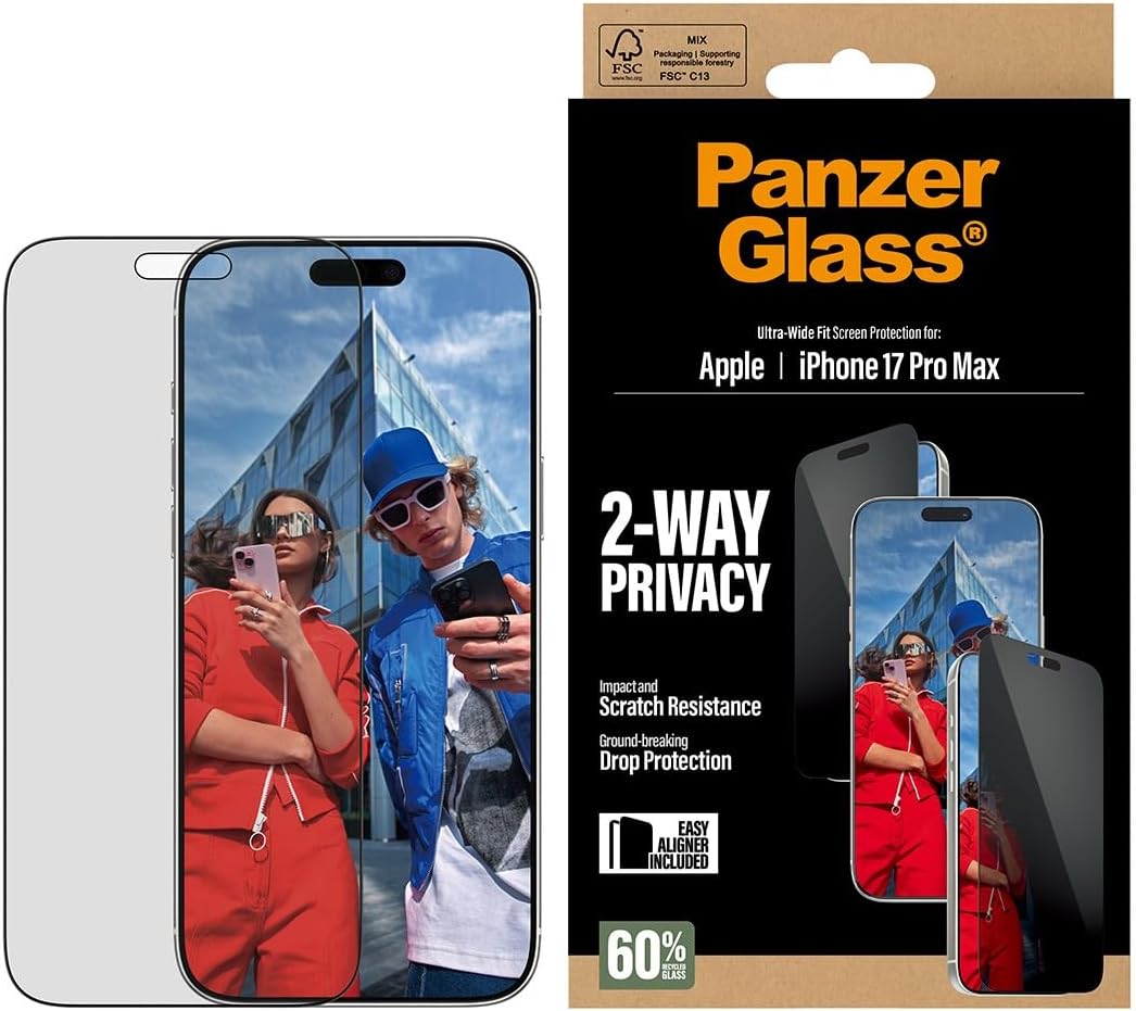 PanzerGlass Privacy Protector iPhone 17 Pro Max
