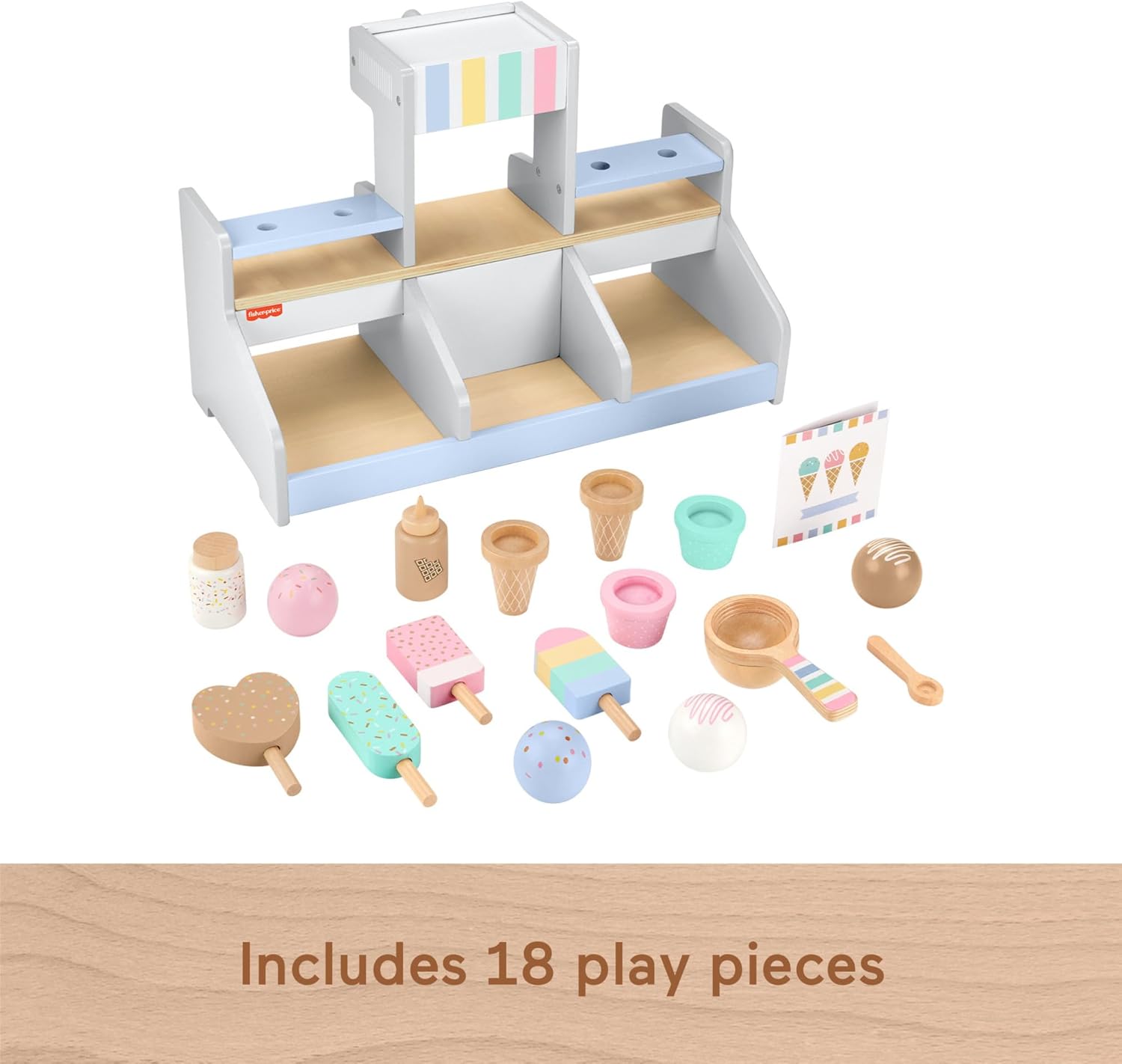 Fisher-Price - Wooden Ice Cream Shop