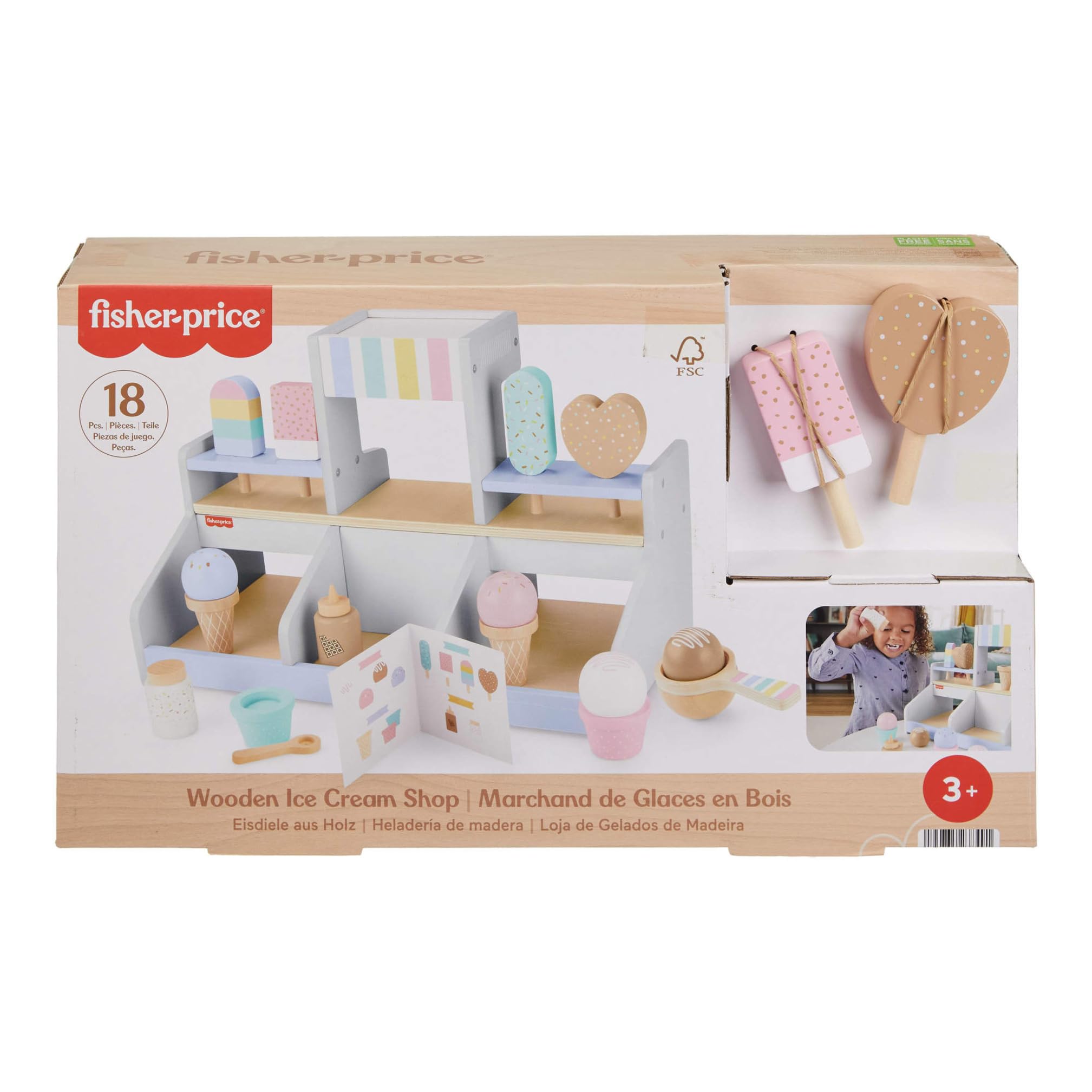 Fisher-Price - Wooden Ice Cream Shop