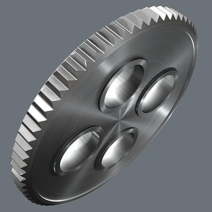 Wera 8011 Zyklop Mini 4 Bit Ratchet, 1/4" - 05003662001