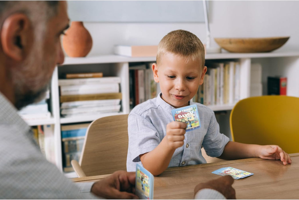 Top Trumps Bluey Specials Card Game, Play with Bluey, Bingo, and all their friends and family, educational gifts and toys for boys and girls Aged 6 plus