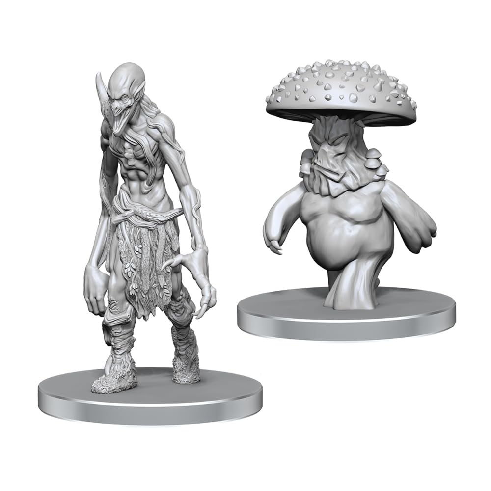 Wizkids Pathfinder Battles Deep Cuts Myceloid and Grimstalker Miniatures