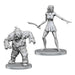 Wizkids Pathfinder Battles Deep Cuts Mudwretch and Buso Miniatures