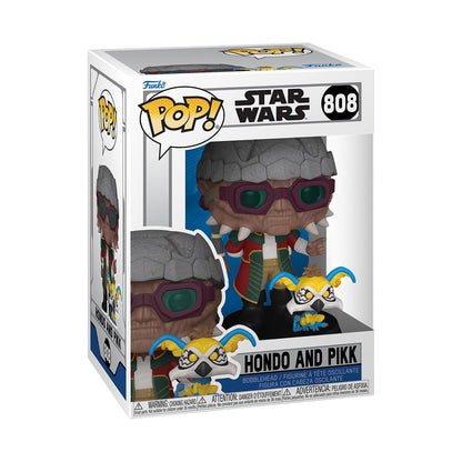 Funko Pop! & Buddy: Star Wars Clone Wars - Hondo Ohnaka & Pikk - Star Wars: Clone Wars - Figurine en Vinyle à Collectionner - Idée de Cadeau