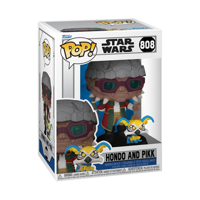Funko Pop! & Buddy: Star Wars Clone Wars - Hondo Ohnaka & Pikk - Star Wars: Clone Wars - Figurine en Vinyle à Collectionner - Idée de Cadeau