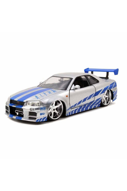 Jada Toys 253203044 - Fast & Furious 2002 Nissan Skyline 1:24, vanaf 8 jaar