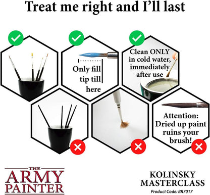 Army Painter Wargamer Masterclass Brush # BR7017