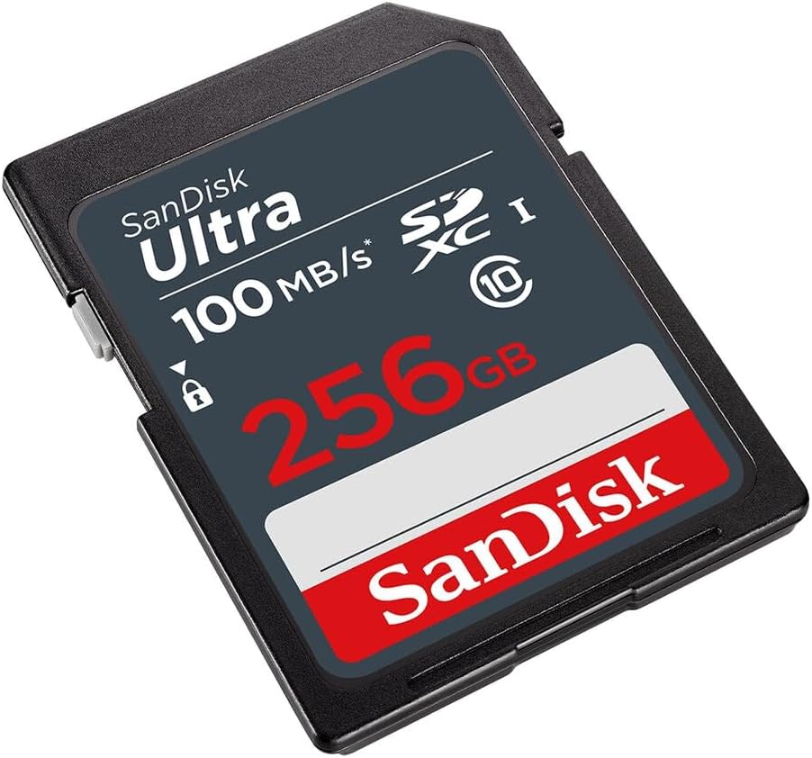 Sandisk Ultra 256Gb Sdxc Memory Card 100Mb/S