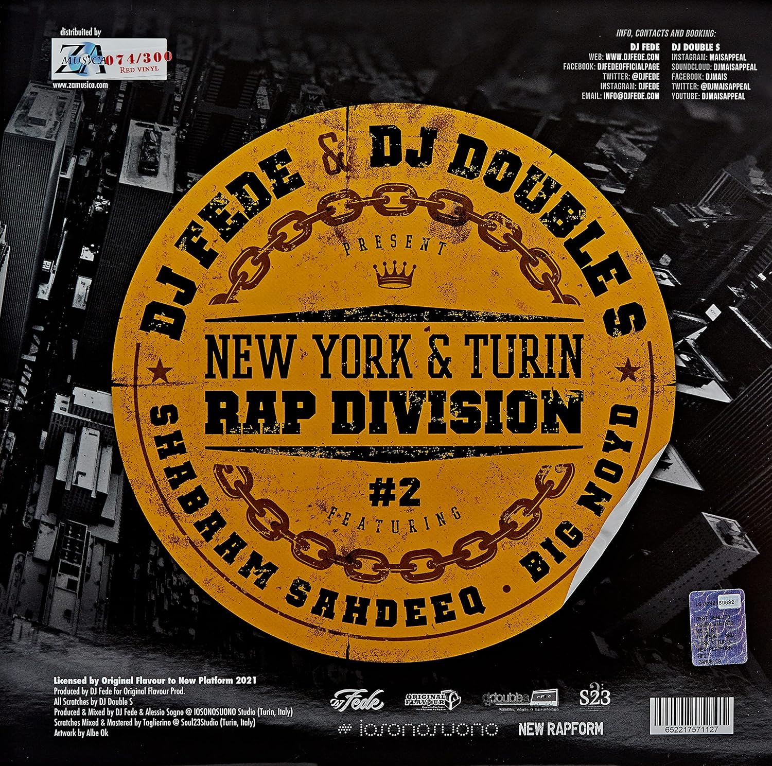 New York & Turin