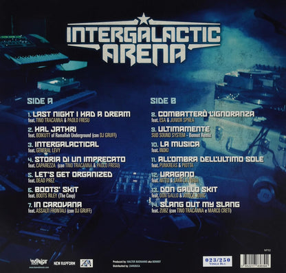 Bonnot - Intergalactic Arena (250 Copie Vinile Colorato Blu Numerato)