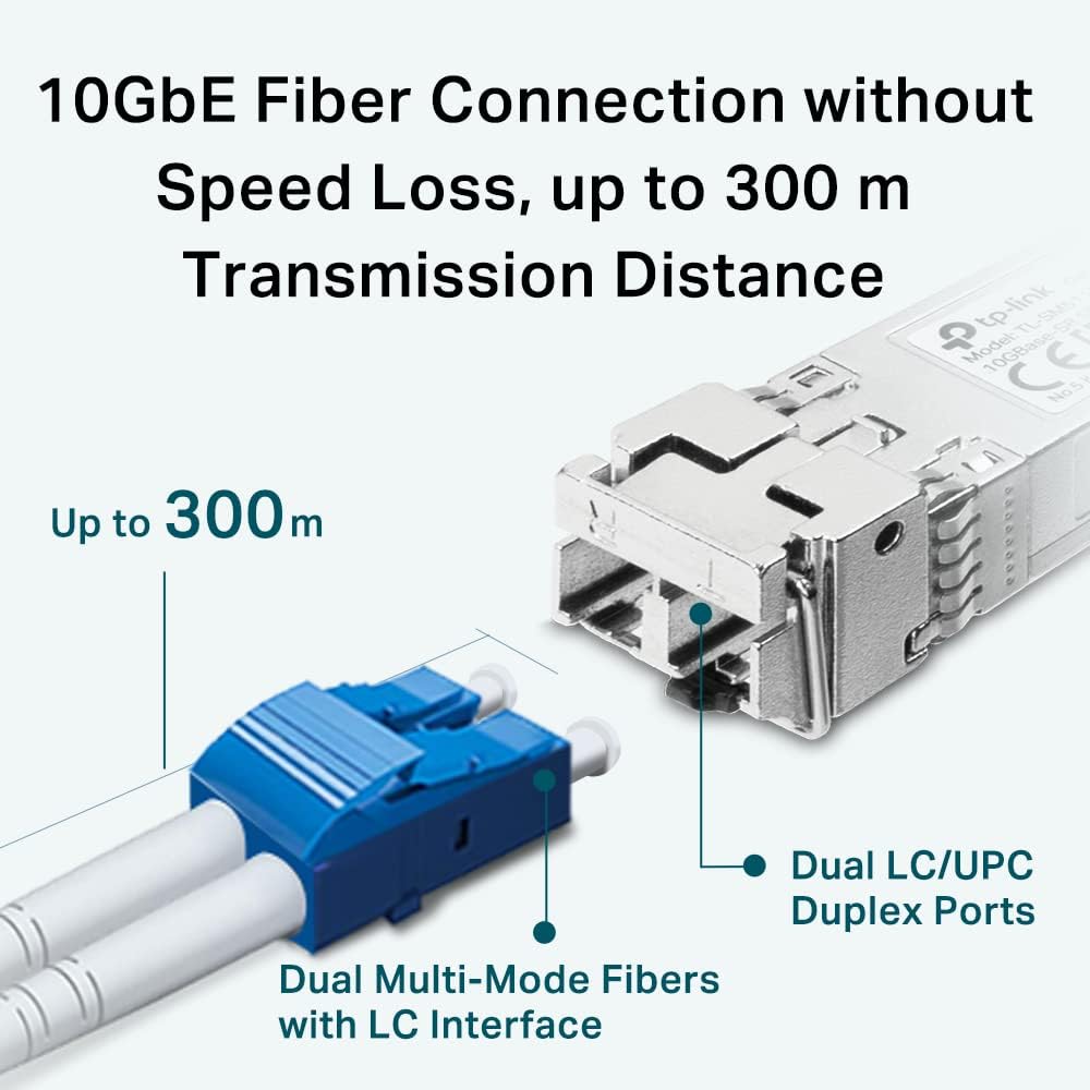 Tp-Link 10Gbase-Sr Sfp+ Lc Transceiver