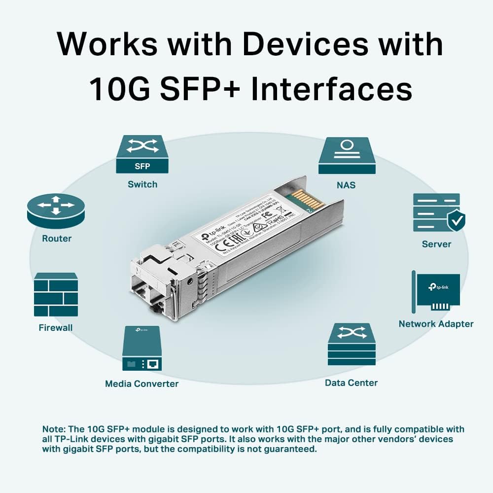 Tp-Link 10Gbase-Sr Sfp+ Lc Transceiver