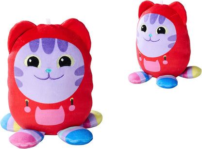 Universal 6305875329NPB Gabby's Doll Cabinet, DJ Cat Night Squishy Cuddly Toy, DJ Cat Night from DreamWorks Series, Gabby's Doll's Wardrobe as Cuddly Toys in Squishy Material, 20 cm, from 0