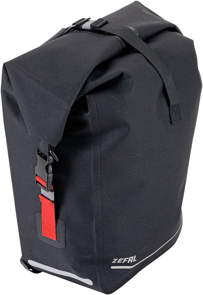 ZEFAL Z Traveler S20 Fahrradtaschen für Gepäckträger Wasserdicht 20 L - Universell Gepäckträgertasche - Widerstand Fahrradtasche Velcro - 995 g
