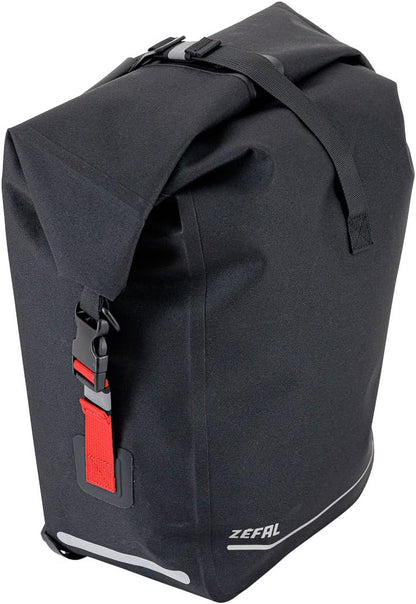 ZEFAL Z Traveler S20 Fahrradtaschen für Gepäckträger Wasserdicht 20 L - Universell Gepäckträgertasche - Widerstand Fahrradtasche Velcro - 995 g