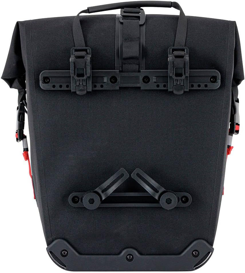 ZEFAL Z Traveler S20 Fahrradtaschen für Gepäckträger Wasserdicht 20 L - Universell Gepäckträgertasche - Widerstand Fahrradtasche Velcro - 995 g