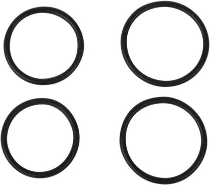 ZEFAL Z-Bike Mount Ersatz-O-Ringe Befestigungsbänder, Schwarz, 4 Stück (Ø 2 x 33 mm & 2 x 36 mm
