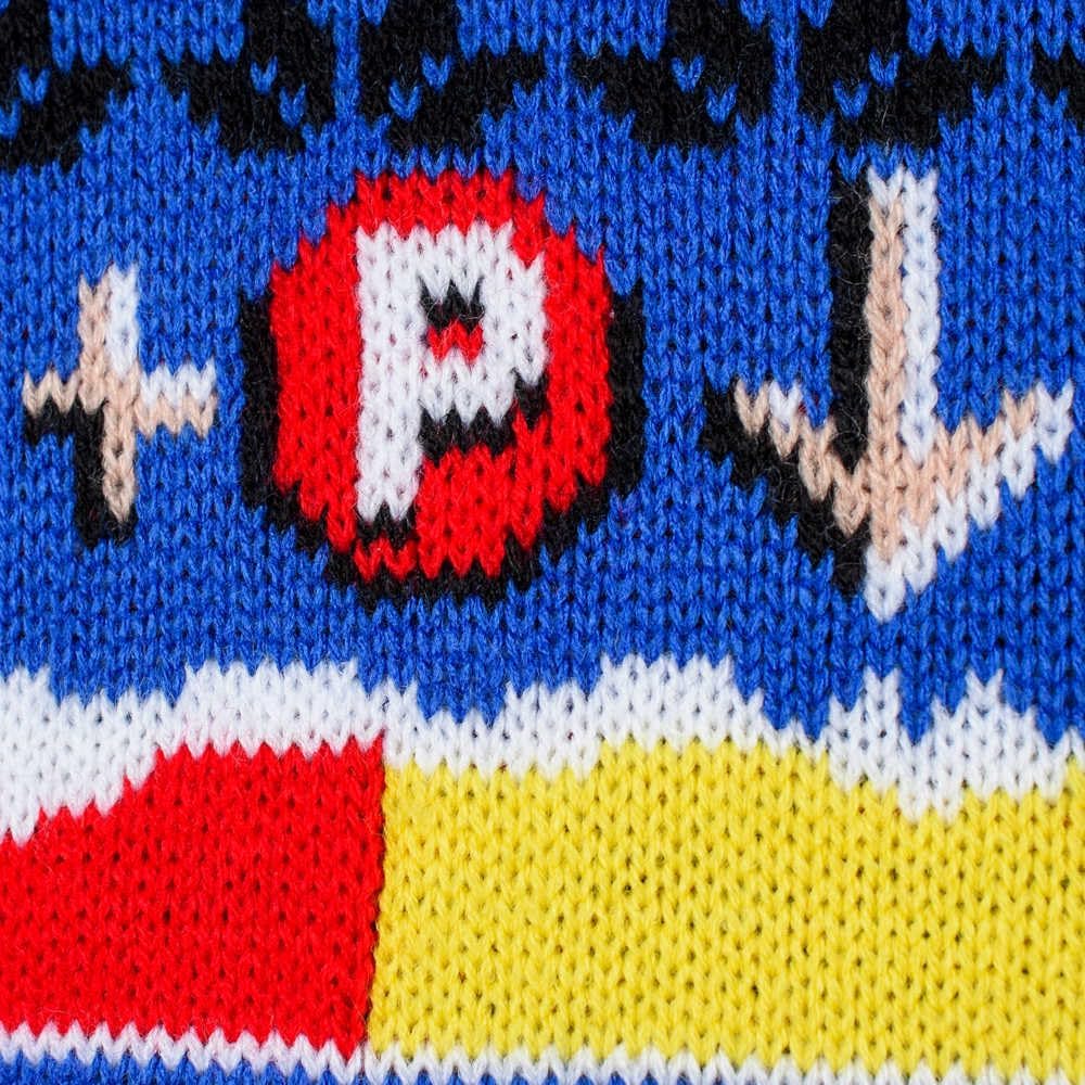 Street Fighter Christmas Pullover Ryu &