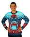 Der wei?Ÿe Hai Christmas Pullover Jaws G