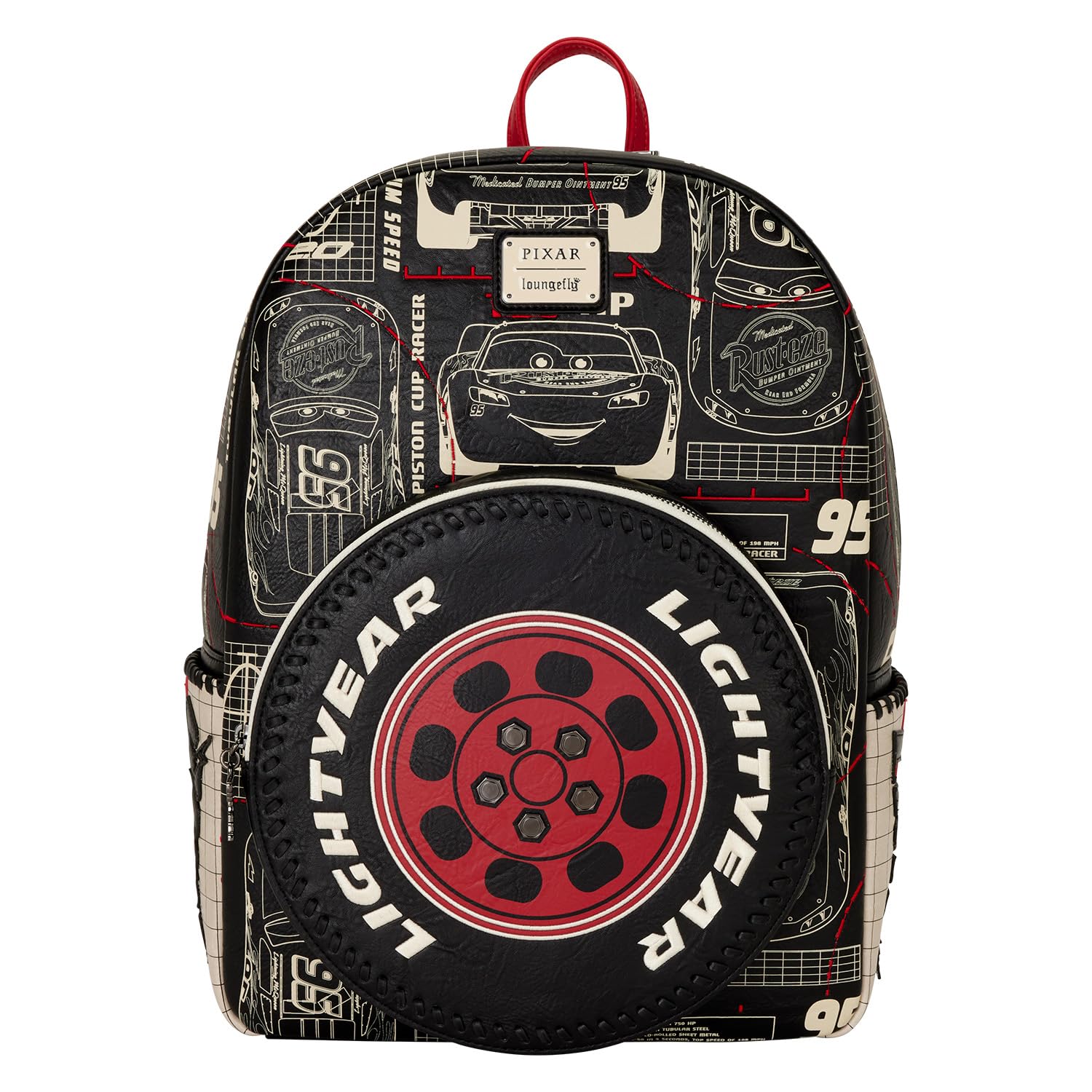 Loungefly Pixar: Cars Full-Size Backpack (Wdbk4230)