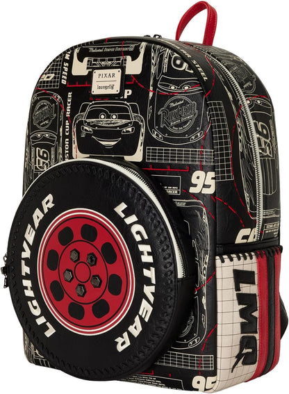 Loungefly Pixar: Cars Full-Size Backpack (Wdbk4230)