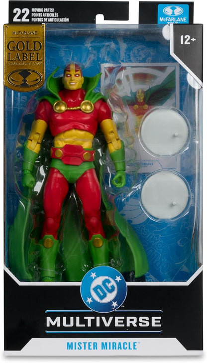 Dc Multiverse Action Figure Mister Miracle (New Gods) (Gold Label) 18 Cm