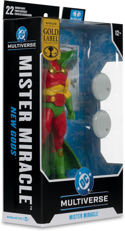 Dc Multiverse Action Figure Mister Miracle (New Gods) (Gold Label) 18 Cm