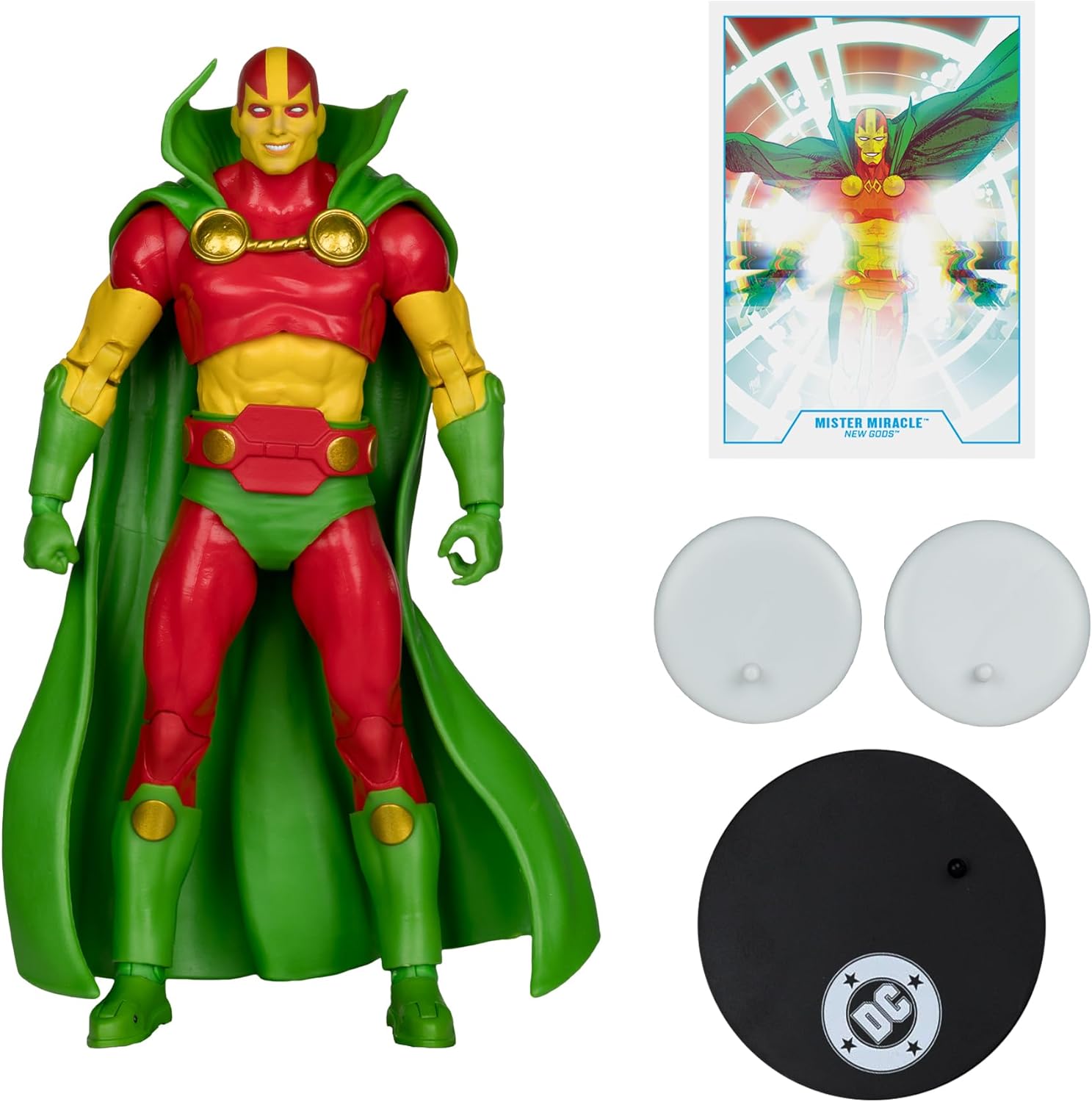 Dc Multiverse Action Figure Mister Miracle (New Gods) (Gold Label) 18 Cm