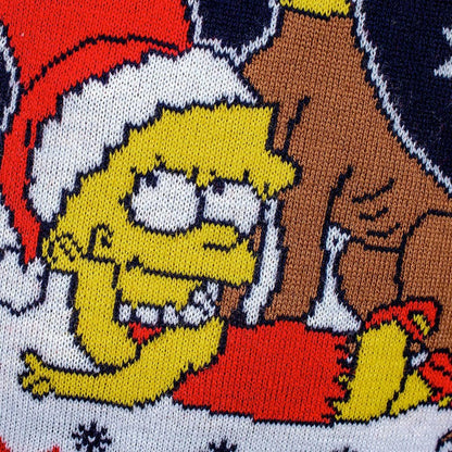 Simpsons Christmas Sweater D`Oh Ho Ho! Size L