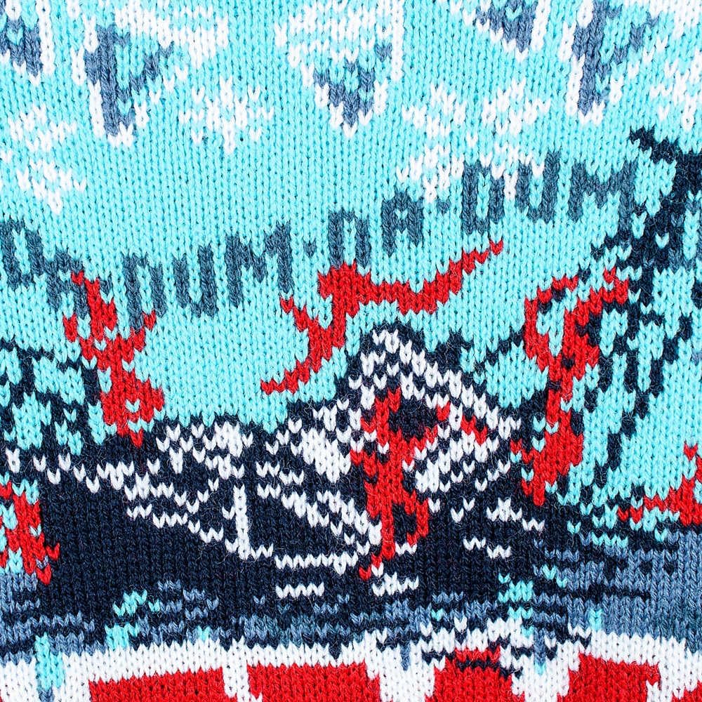 Jaws Christmas Sweater Jaws  Size L