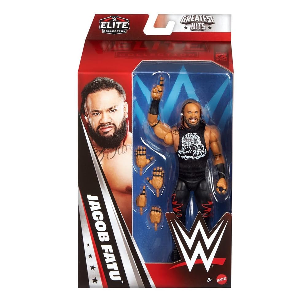 WWE - Elite Collection Figure -Jacob Fatu /Toys