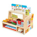 Melissa & Doug - Comptoir À Sandwichs 56 Pièces - Sandwicherie avec Accessoires - Jeu Imitation - Jouet en Bois - Jouet D'Activité, De Développement Et d'apprentissage - Cadeau Enfant 3 Ans Et +
