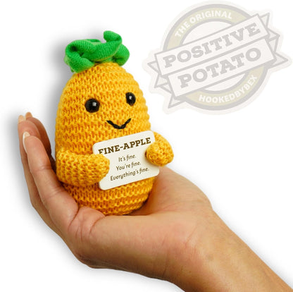 Positive Potato: The Original - 9Cm Fine-Apple Doll (Emotional Support Gift)