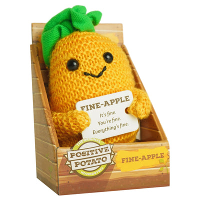 Positive Potato: The Original - 9Cm Fine-Apple Doll (Emotional Support Gift)