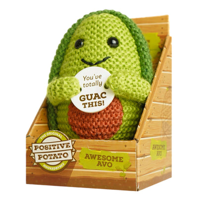 Positive Potato: The Original - 9Cm Awesome Avo Doll (Emotional Support Gift)