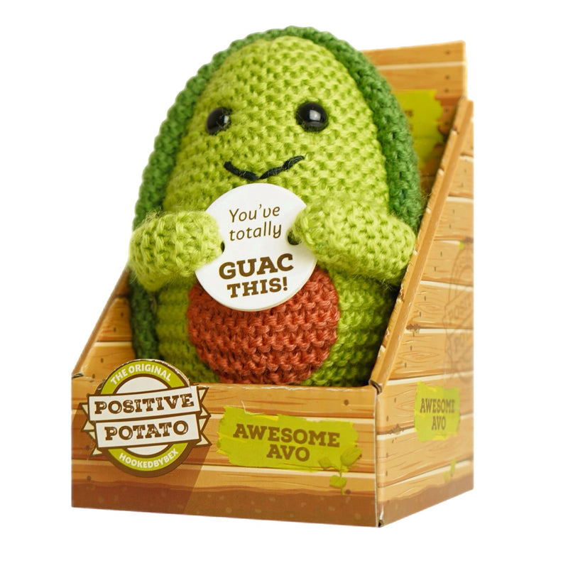 Positive Potato: The Original - 9Cm Awesome Avo Doll (Emotional Support Gift)