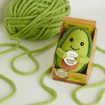 Positive Potato: The Original - 9Cm Awesome Avo Doll (Emotional Support Gift)