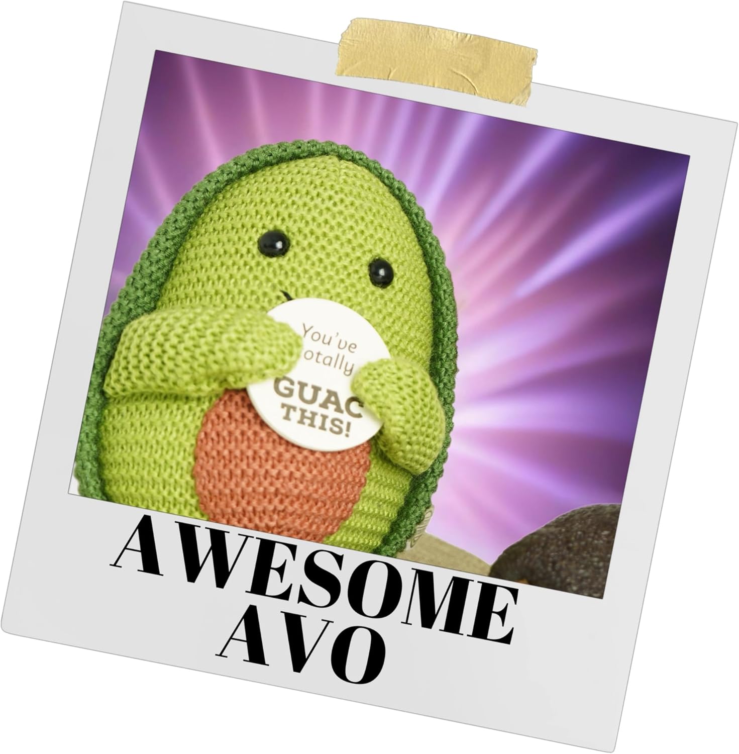 Positive Potato: The Original - 9Cm Awesome Avo Doll (Emotional Support Gift)