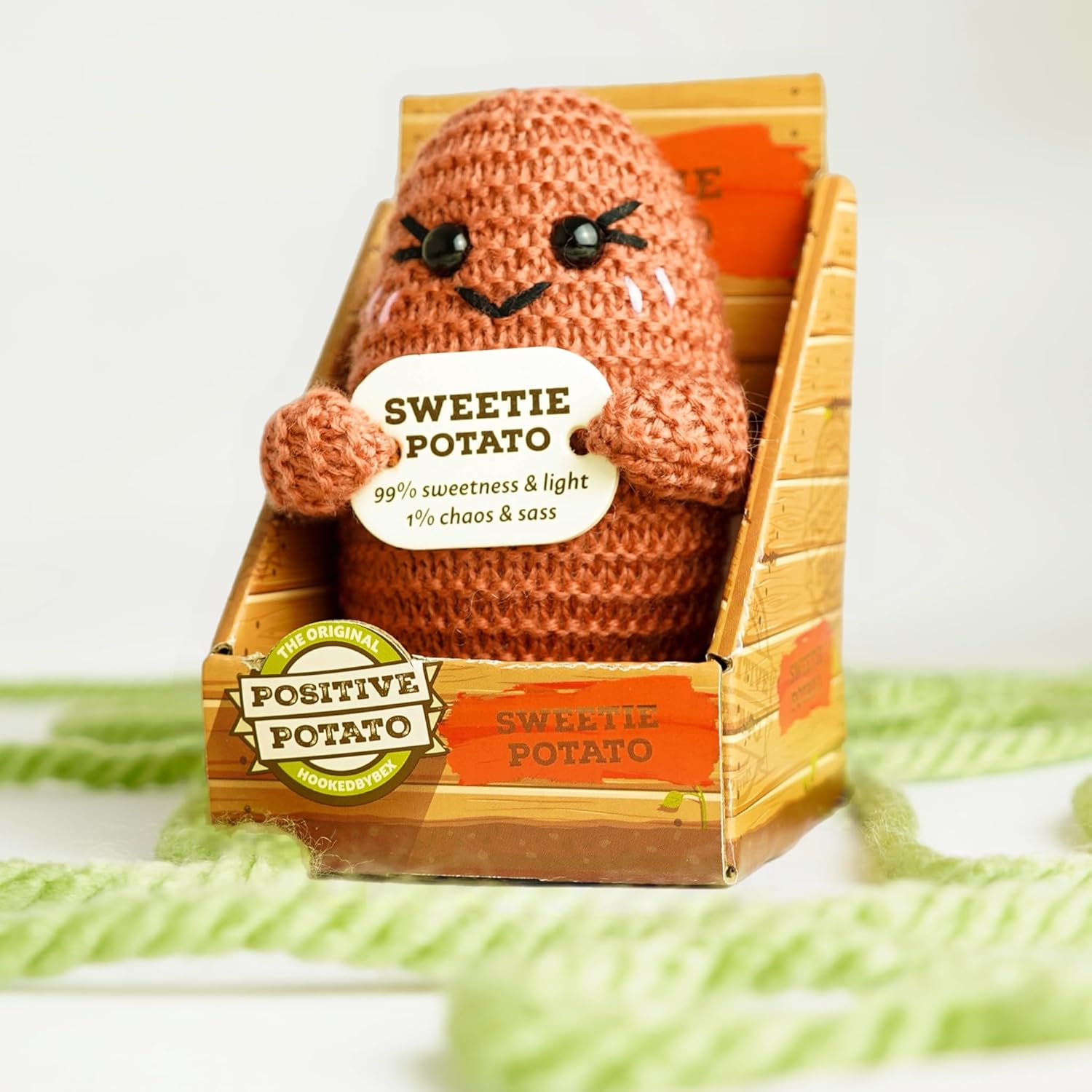 Positive Potato: The Original - 9Cm Sweetie Potato Doll (Emotional Support Gift)