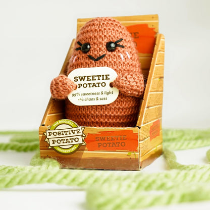 Positive Potato: The Original - 9Cm Sweetie Potato Doll (Emotional Support Gift)