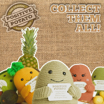Positive Potato: The Original - 15Cm Fine-Apple Doll (Emotional Support Gift)