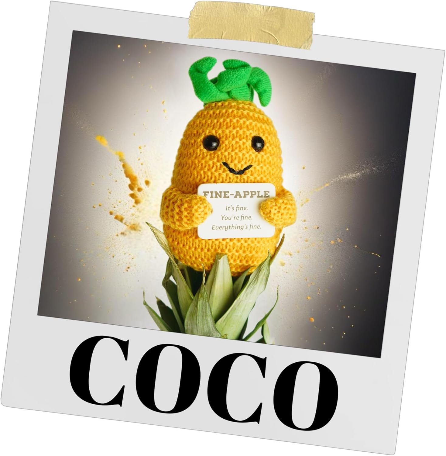 Positive Potato: The Original - 15Cm Fine-Apple Doll (Emotional Support Gift)