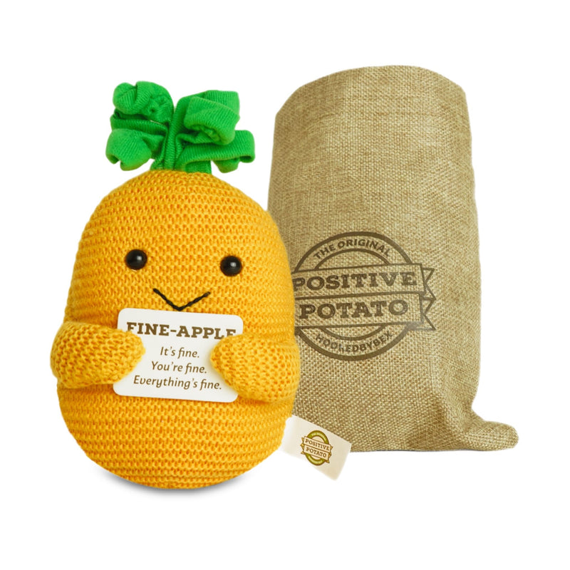 Positive Potato: The Original - 15Cm Fine-Apple Doll (Emotional Support Gift)