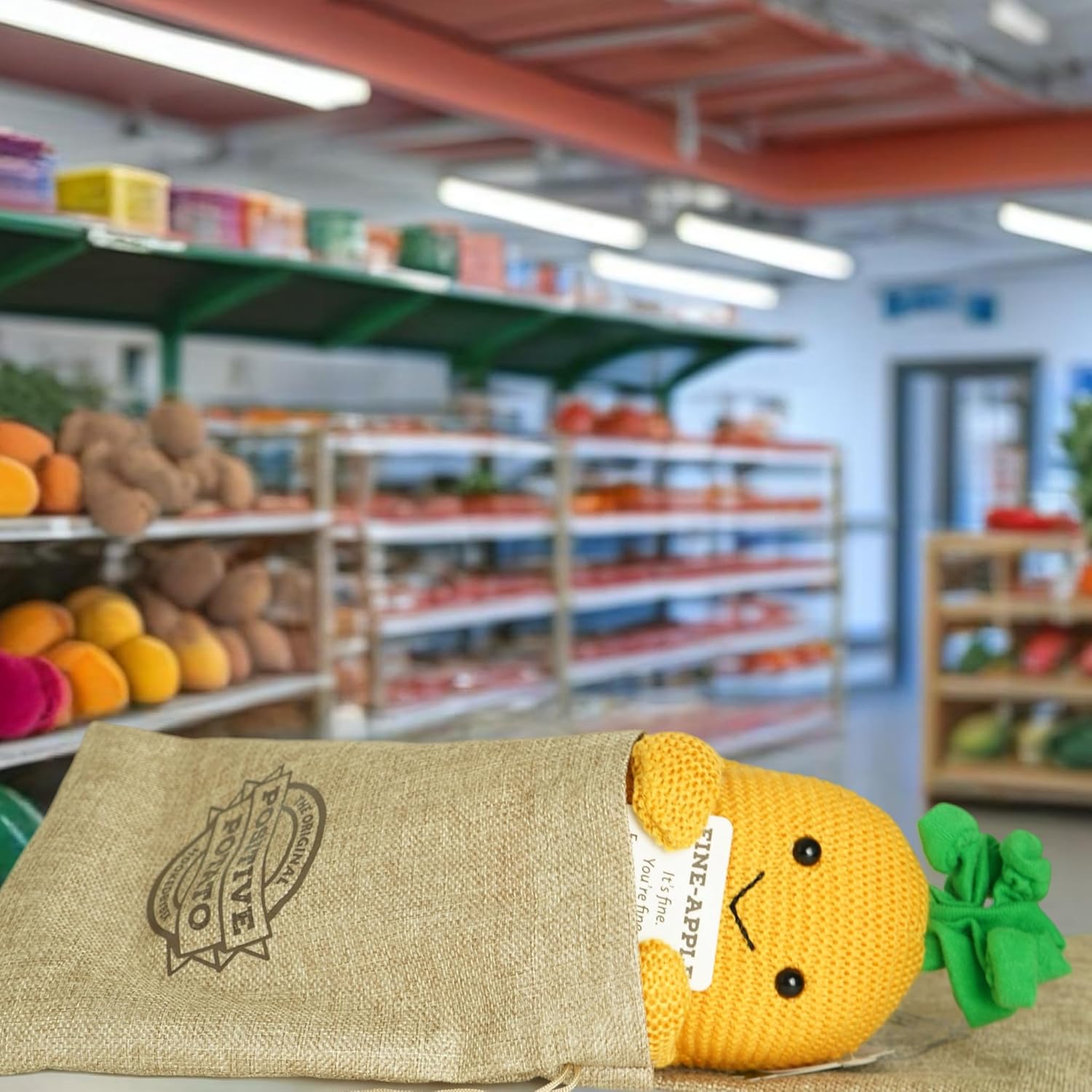 Positive Potato: The Original - 15Cm Fine-Apple Doll (Emotional Support Gift)