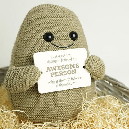 Positive Potato: The Original - 20Cm Big Dave Doll (Emotional Support Gift)