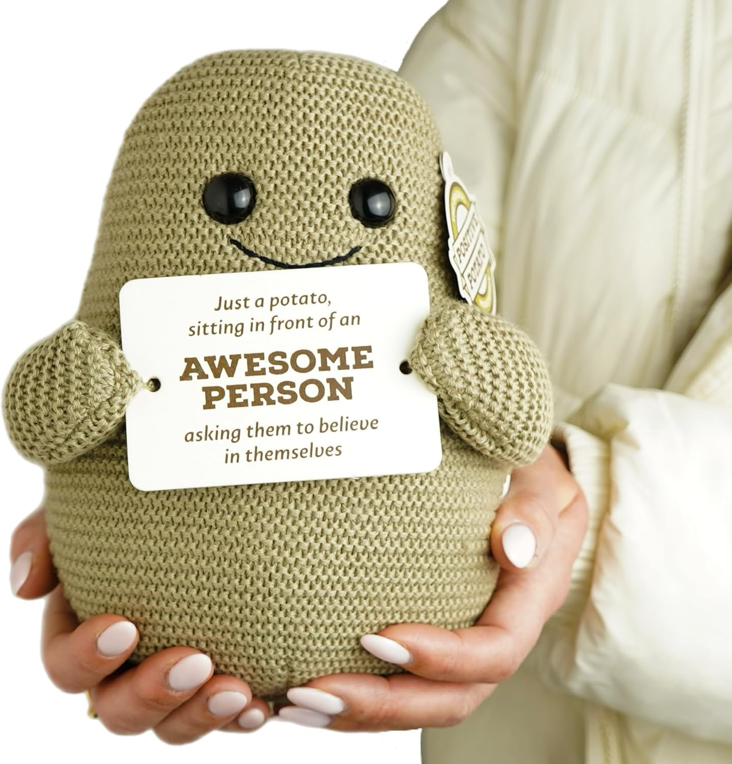 Positive Potato: The Original - 20Cm Big Dave Doll (Emotional Support Gift)