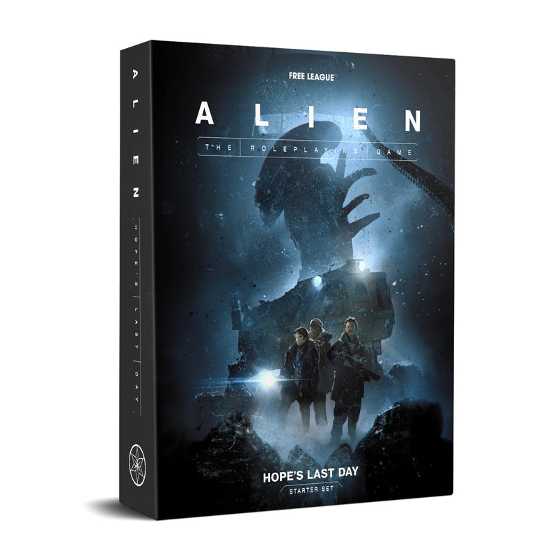 Free League Alien RPG Evolved Starter Set - Sci-Fi Horror Roleplaying Game with Dice and Xenomorph